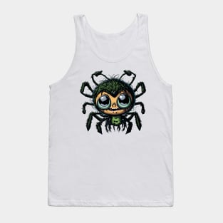 Kawaii Spider Monster Tank Top